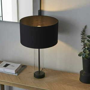 Lampă de masă Endon Lessina neagră E27 57 cm 100440 small 4