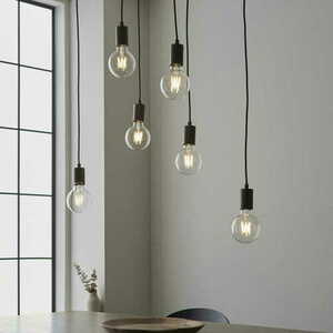 Lampă suspendată Endon Stellan lemn 6 becuri E27 dimabilă 25 cm 101684 small 4