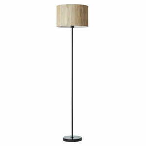 Lampă de podea Endon Longshore neagră, oțel și fibră naturală 161,5 cm 101694 small 7