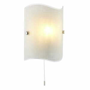 Aplica de perete Endon Wave alb sticlă metal E14 21 cm small 4