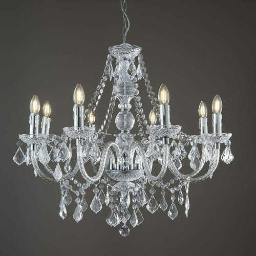 Verifica Clarence 308-8CL Lampă suspendată Endon