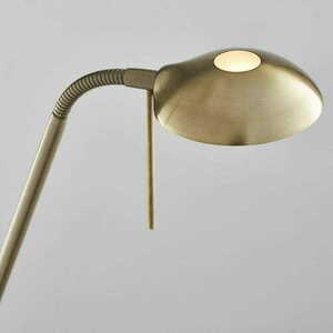 Lampă de podea Endon Monaco cu lampă de citit alamă antichizată R7s G9 182 cm small 3