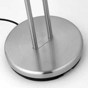 Lampă de podea Endon Rome albă din oțel și sticlă, 180 cm, LED R7s small 2