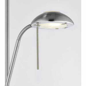 Lampă de podea Endon Rome albă din oțel și sticlă, 180 cm, LED R7s small 4