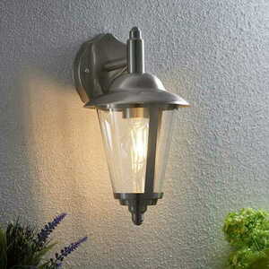Lampă de perete exterior Endon Klien inox nichel transparent IP44 E27 YG-861-SS small 1
