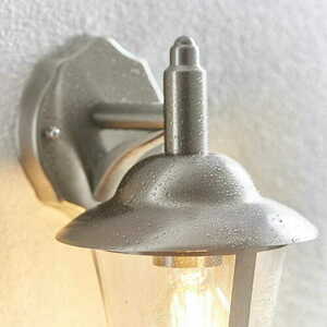 Lampă de perete exterior Endon Klien inox nichel transparent IP44 E27 YG-861-SS small 2