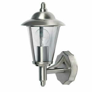Lampă de perete exterior Endon Klien YG-862-SS nichel IP44 E27 31,5 cm small 0
