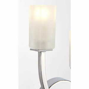 Aplica de perete Endon Havana 146-2CH crom sticlă G9 2 becuri small 1