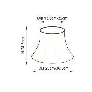 Abajur oval Endon Celia crem 36,5 cm CELIA-14 small 5
