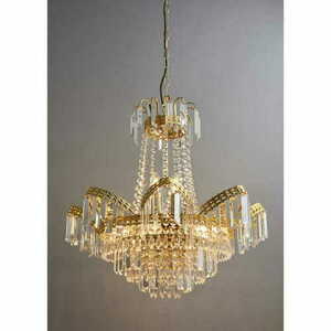 Pendul Endon Adagio auriu sticlă 9xE14 Ø55 cm 96819-GO small 4