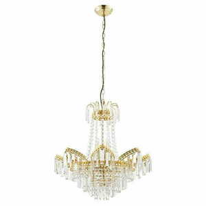 Pendul Endon Adagio auriu sticlă 9xE14 Ø55 cm 96819-GO small 5