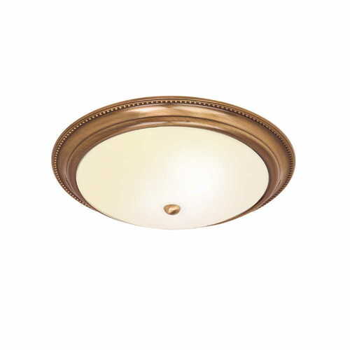 Verifica Plafonieră Endon Atlas 91121 alamă ecru 43 cm 2xE27
