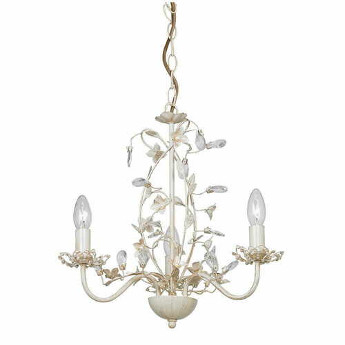 Verifica Pendul Endon Lullaby 3 becuri E14 bej transparent 37 cm