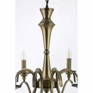 Lampă suspendată Endon Kora 8 becuri alamă E14 88,5 cm KORA-8AB small 4