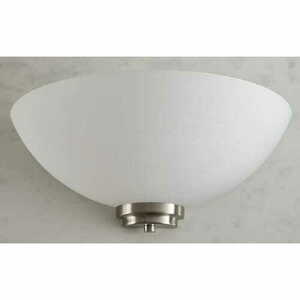 Aplica de perete Endon Welles alb nichel sticlă 30 cm E27 WELLES-1WBSC small 3
