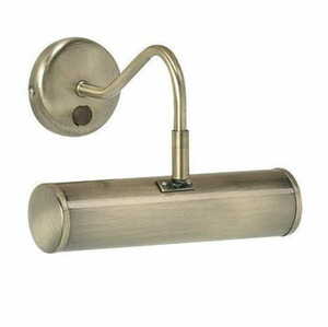 Lampă pentru tablouri Endon Turner 230 mm, alamă antichizată, E14, cu întrerupător small 0