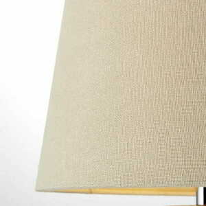 Lampă pe picior Endon Marsham crem lemn textil E14 48 cm small 3