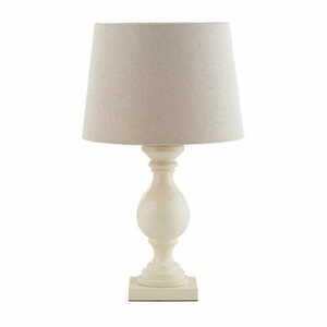 Lampă pe picior Endon Marsham crem lemn textil E14 48 cm small 0