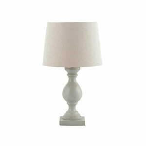 Lampă de podea Endon Marsham bej, lemn și textil, E14, 48 cm small 0