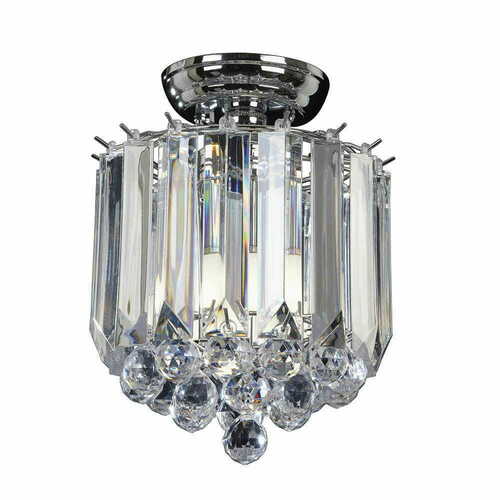 Verifica Plafonieră Endon Fargo FARGO-CH crom transparent Ø24 cm 2xE14 LED dimabilă
