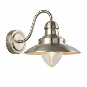 Aplica perete Endon Mendip nichel E14, sticlă, dimabilă small 2