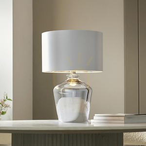 Veioză Endon Waldorf 61198 – crom, abajur fildeș, 47 cm small 3
