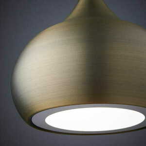 Pendul Endon Brosnan 61299, alamă antică, LED 18W 4000K small 2