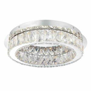 Plafonieră LED Endon Swayze Crom 40 cm 3000K Cristale Acrilice small 0