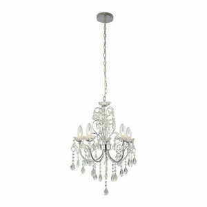 Aplica suspendată Endon Tabitha, crom, cristal, 5 becuri G9, 49 cm, IP44 small 0