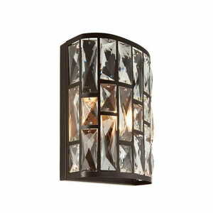 Aplica de perete Endon Belle maro cristal E14 11 cm 69392 small 0