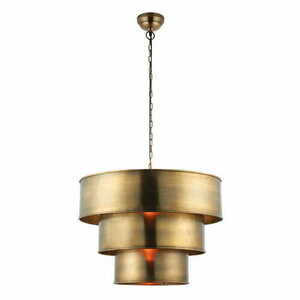 Lampă suspendată Endon Morad 69783 alamă, oțel, 62 cm small 1