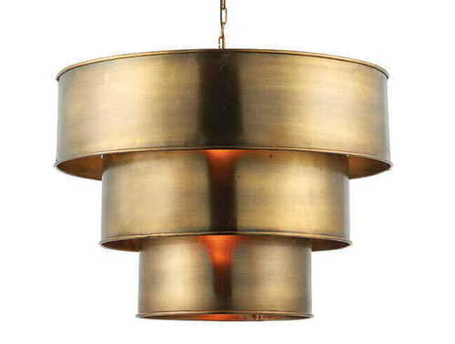 Verifica Lampă suspendată Endon Morad 69783 alamă, oțel, 62 cm