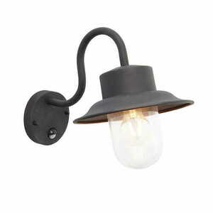 Aplica de perete Endon Chesham neagra cu senzor PIR 70331 small 3