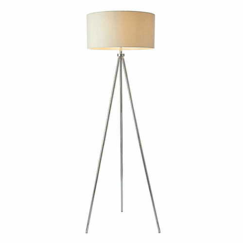 Verifica Lampă de podea Endon Tri bej/argintie E27 152,5 cm 73145