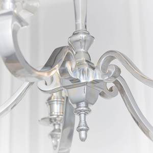 Candelabru Endon Finsbury 73598, aluminiu lustruit, 5×E14, 70 cm small 6
