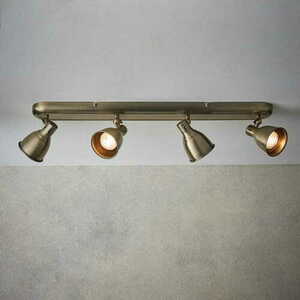 Plafonieră Endon Westbury 4 LED alamă oțel 15,5 cm 76280 small 2