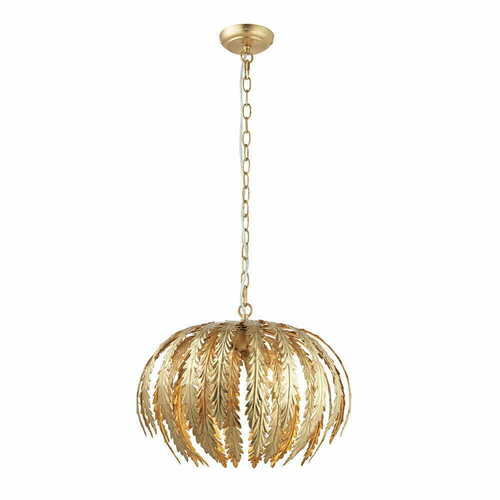 Verifica Pendul Endon Delphine aur 3 becuri E14 diametru 45 cm 76360
