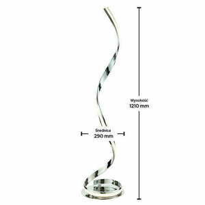 Lampadar LED Aria Endon alb crom 121 cm 23W 3000K 76395 small 1