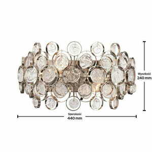 Lampă de perete Marella 76510 Endon small 1