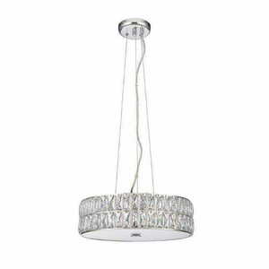 Lampă suspendată Endon Verina 76513 crom cristal LED dimmabil 38 cm small 1