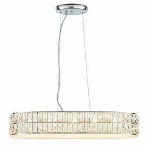 Lampă suspendată Endon Verina crom cristal LED dimmabil 76514 small 0