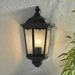 Aplica perete Endon Burford negru sticlă IP44 E27 76547 small 4