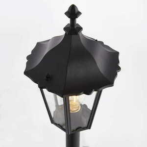 Lampă de grădină Endon Burford neagră IP44 E27 76550 small 3