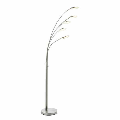 Verifica Lampă de podea LED Endon Fynn 5 becuri nichel 185 cm