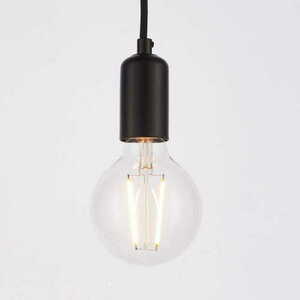 Lampă suspendată Endon Studio neagră, oțel, E27, dimmabilă, Ø10 cm, 76581 small 3