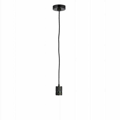 Verifica Lampă suspendată Endon Urban 76586 crom negru E27 10 cm