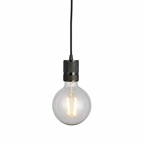 Verifica Lampă suspendată Endon Urban 76586 crom negru E27 10 cm