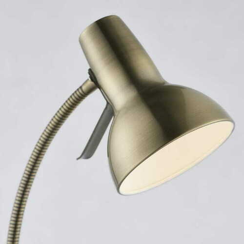 Verifica Lampă de podea Endon Amalfi alamă oțel industrial GU10 76605