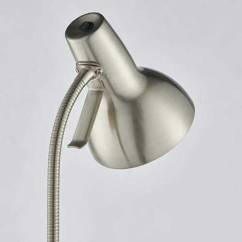Verifica Lampă de podea Endon Amalfi argint oțel stil industrial 76606