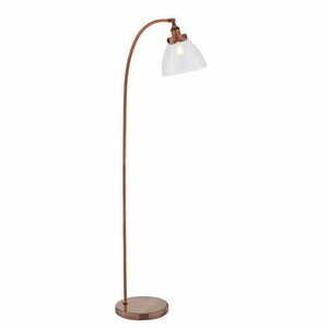 Lampă de podea Endon Hansen cupru sticlă E27 152 cm 77862 small 0
